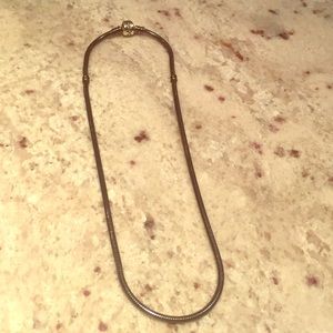 Pandora Silver Collier Necklace - Size 45